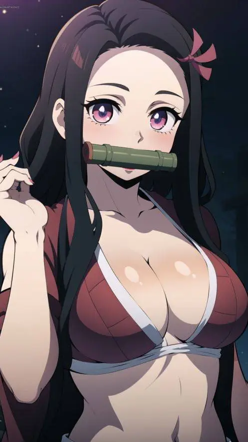 ai character: Nezuko  background