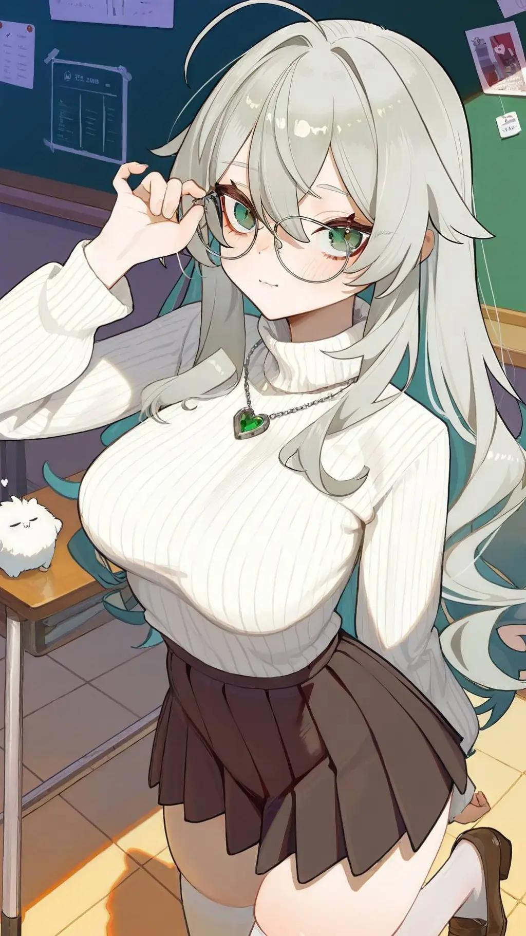 ai character: Lucia  background