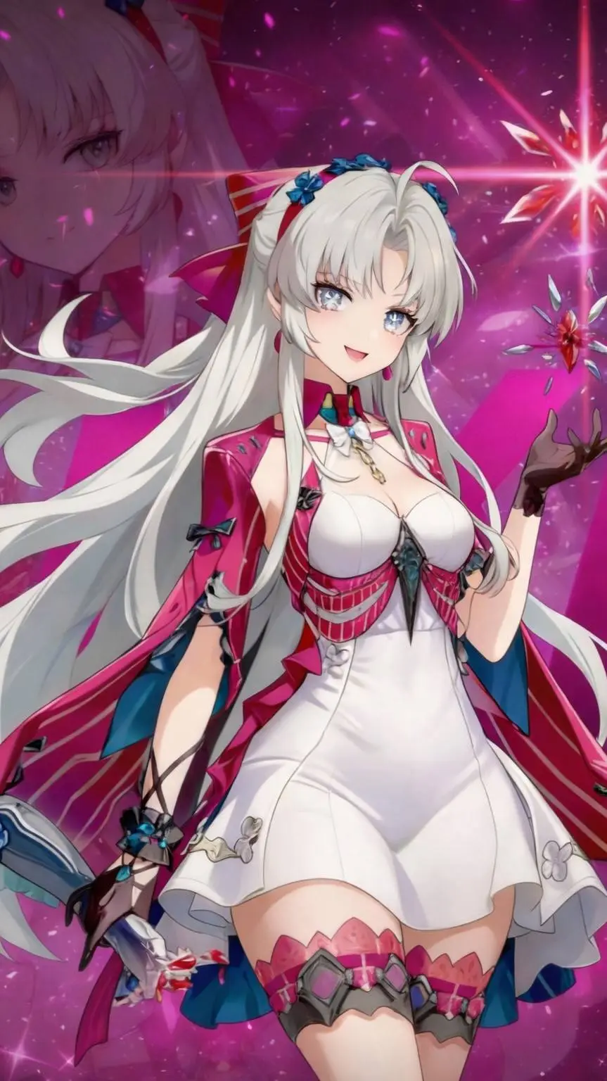 ai character: Starfire❤️‍🔥 background