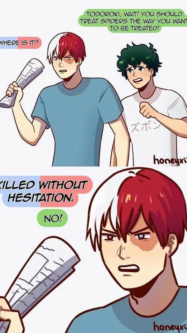 ai character: Todoroki fam  background