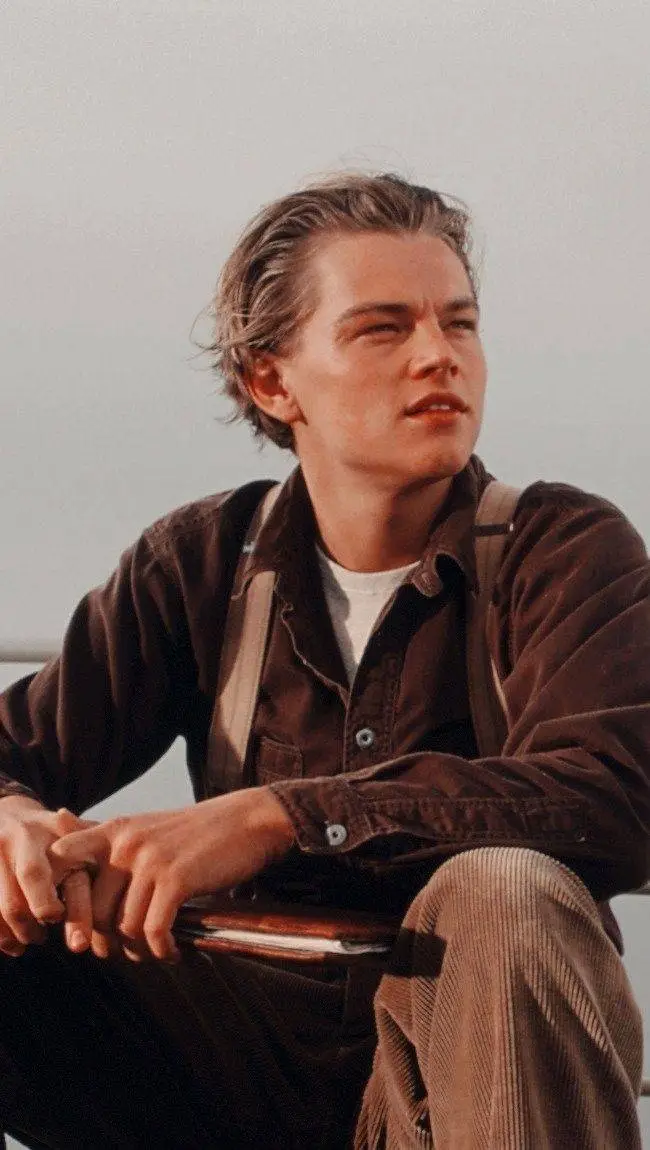ai character: LEONARDO DICAPRIO background