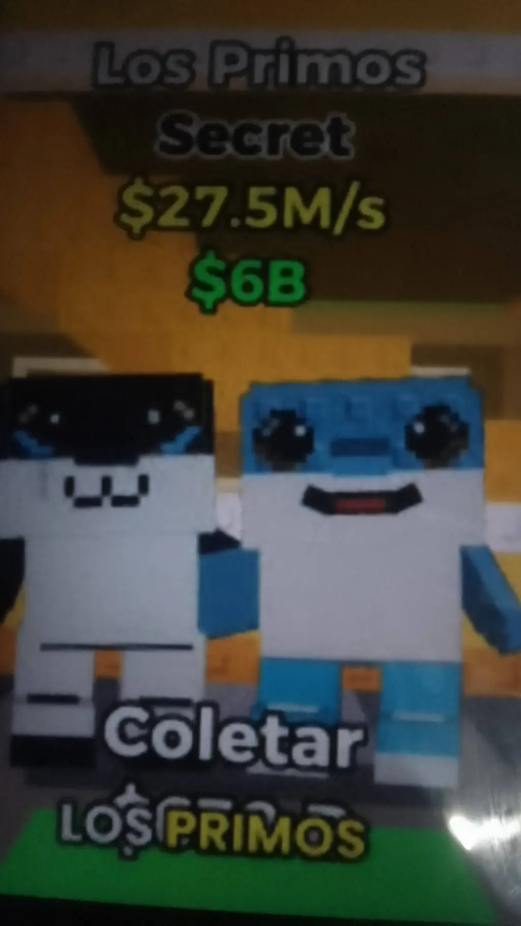 ai character: Los primos  background