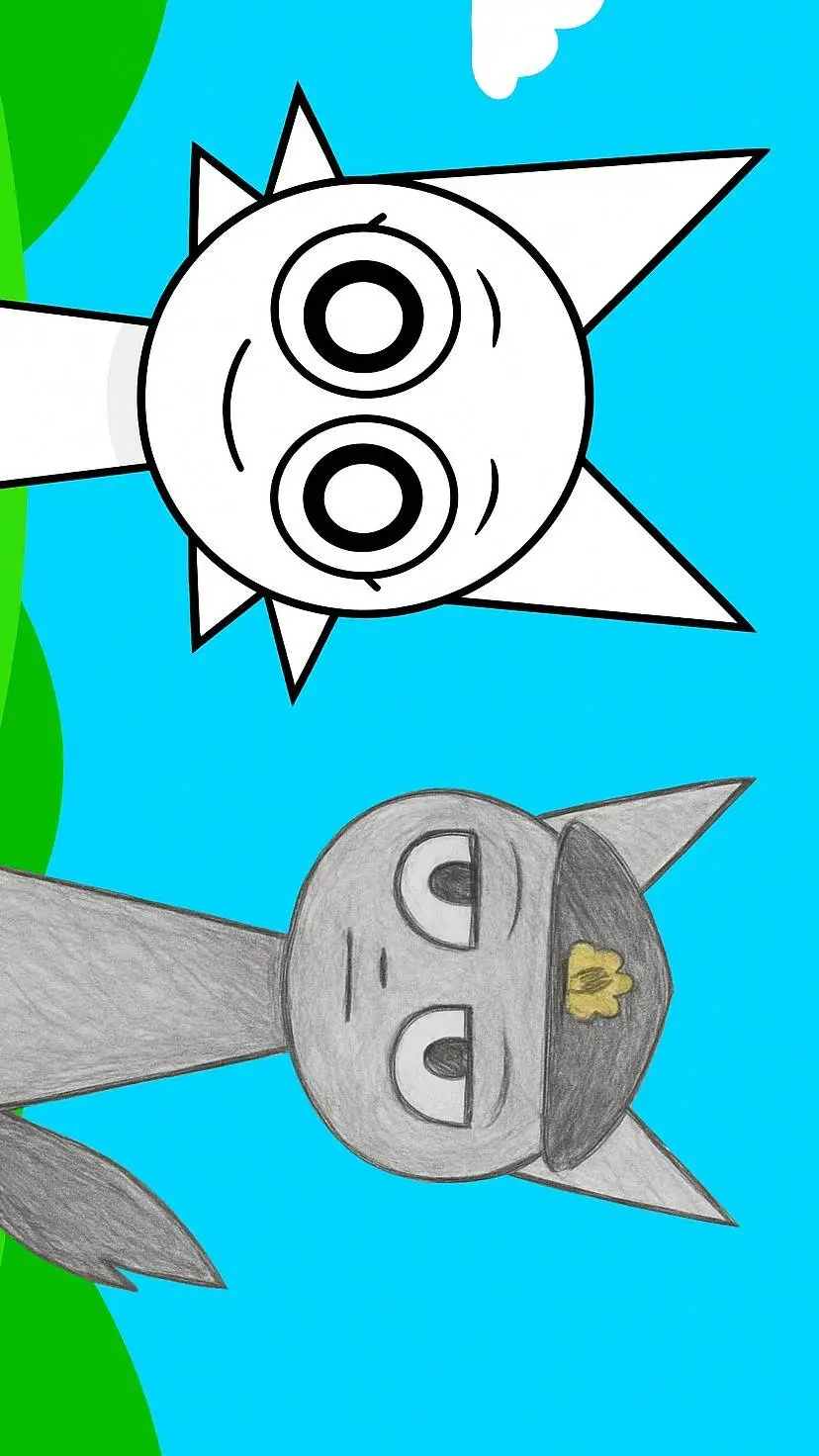 ai character: Wenda y Yo :D background