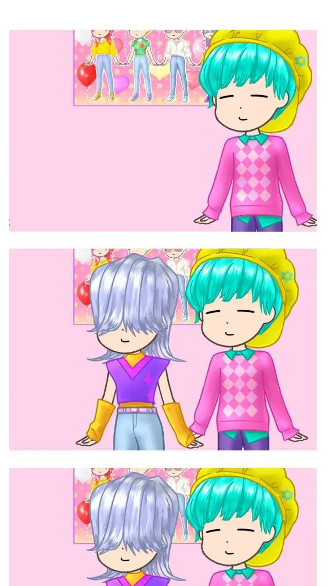 ai character: baby and mystery  background