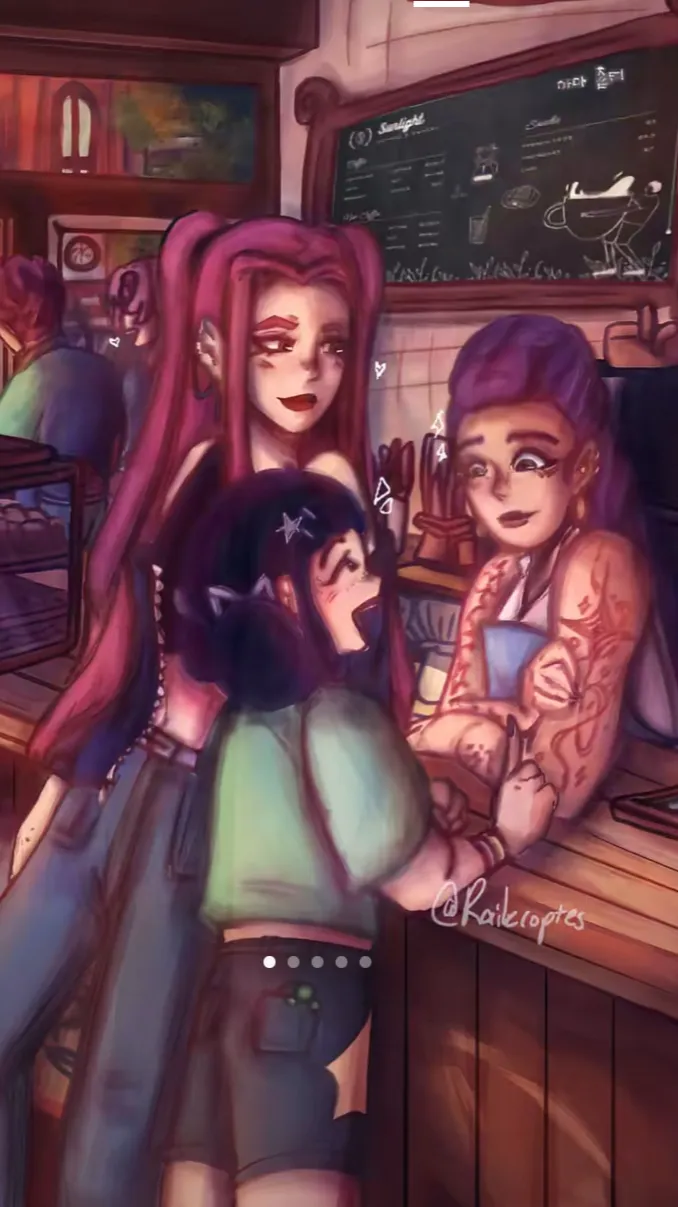 ai character: Amor nuevo?  background