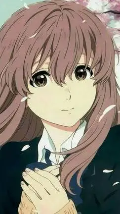 ai character: shouko nishimiya  background