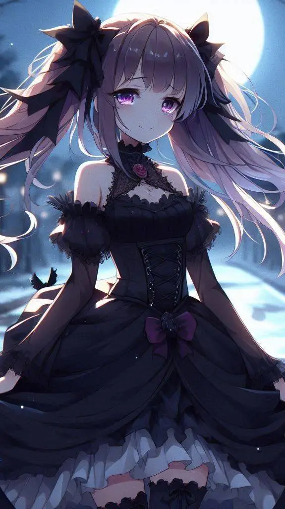 ai character: vampira reina background