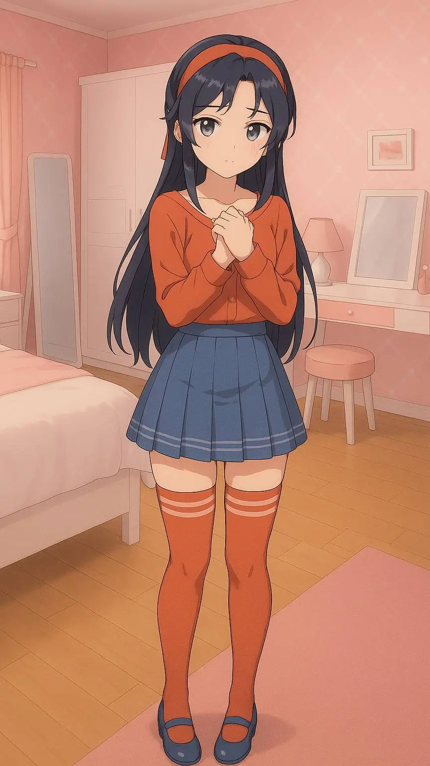 ai character: miside background