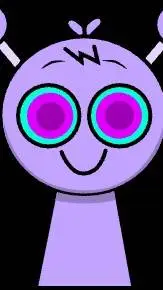 ai character: baby merple background