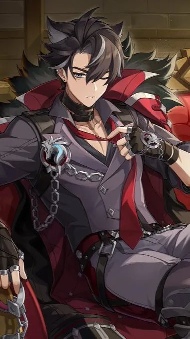 ai character: Wriothesley….. background