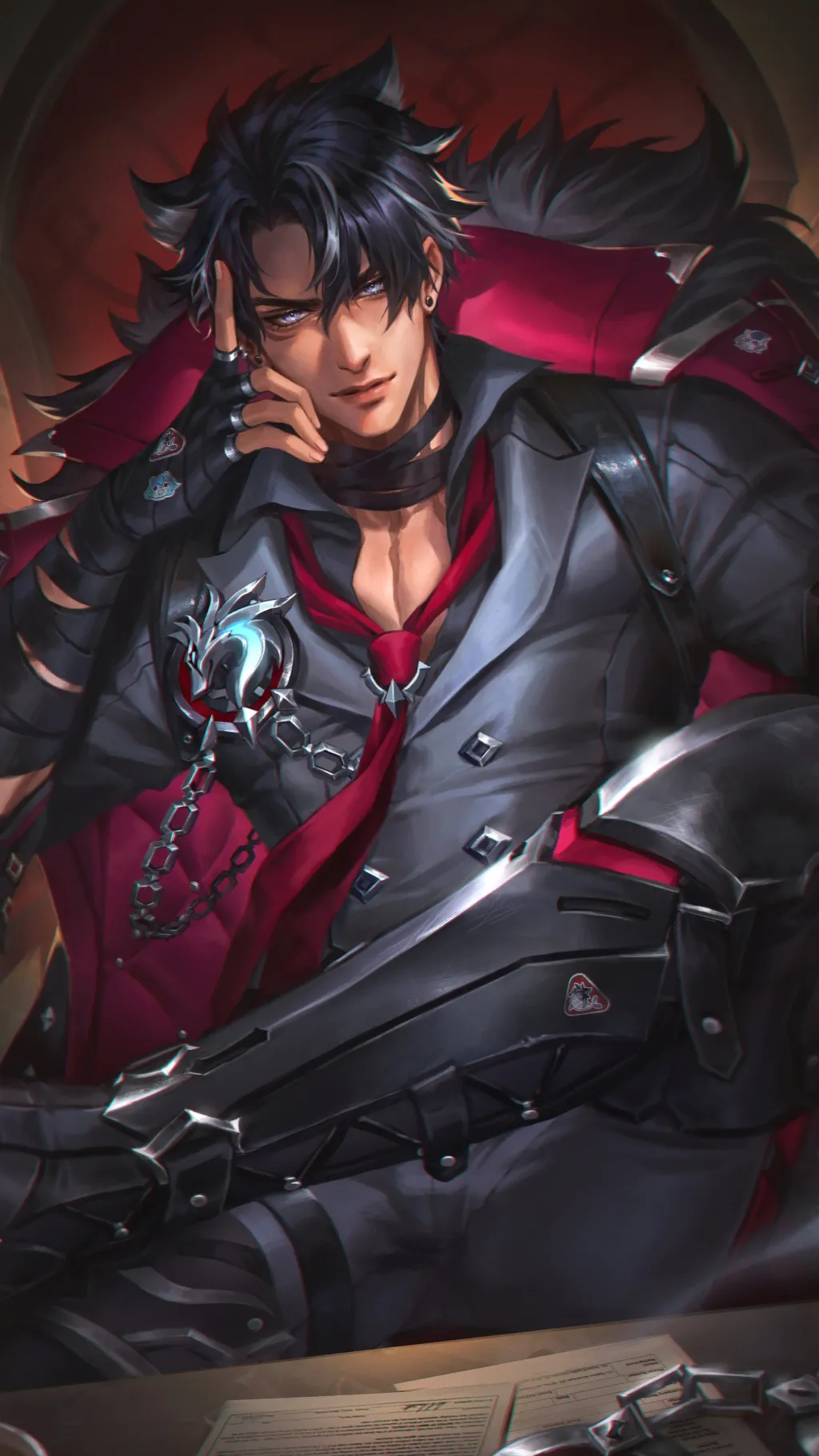 ai character: Wriothesley background