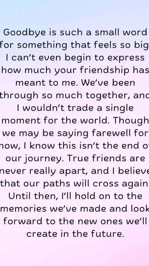 ai character: goodbye background