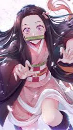ai character: Nezuko kamado background
