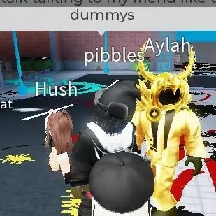 chat with ai character: a roblox fight