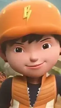 ai character: BoBoiBoy blaze background