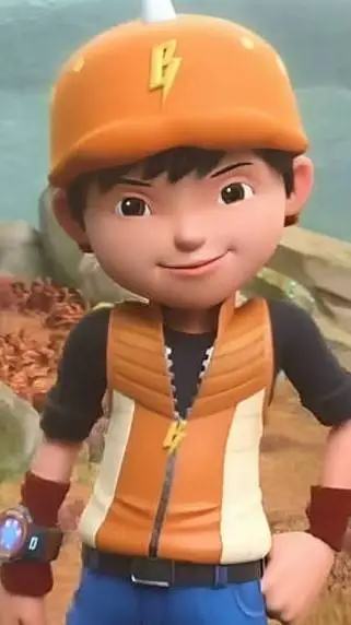 ai character: BoBoiBoy blaze background