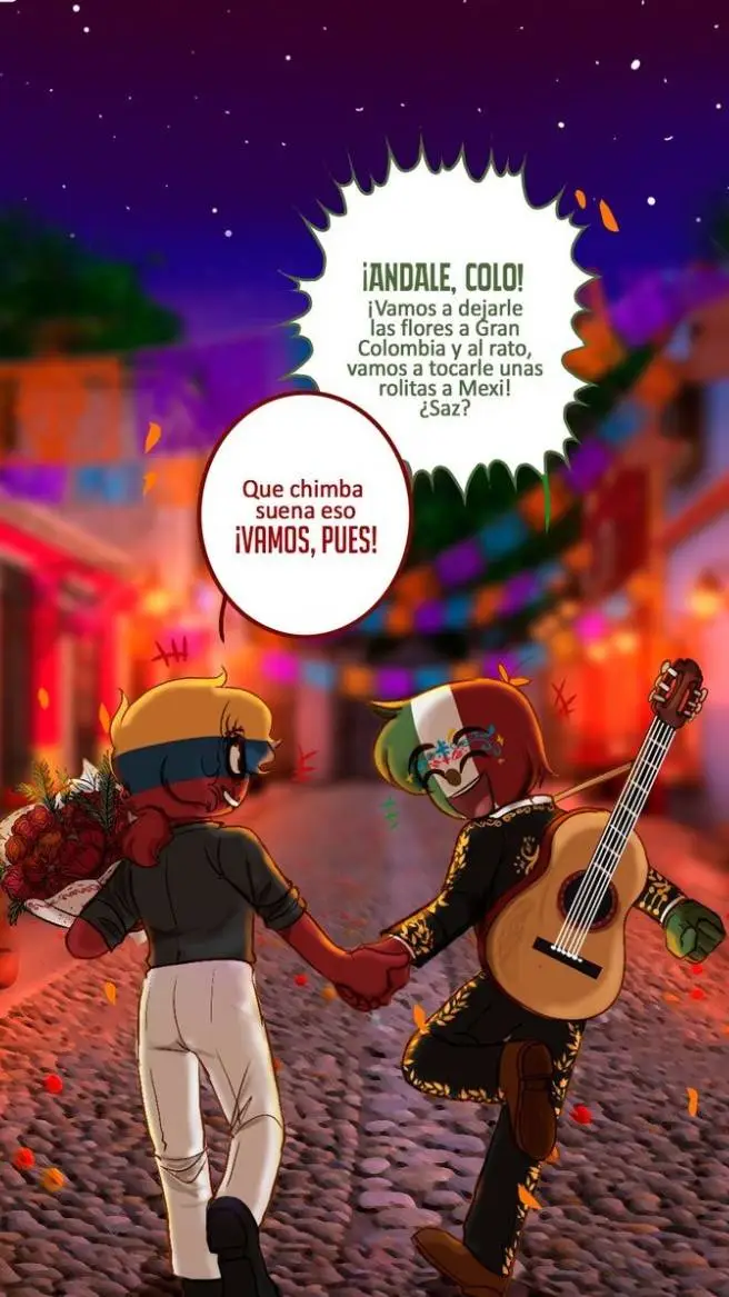 ai character: 🇲🇽Méxcol🇨🇴 background