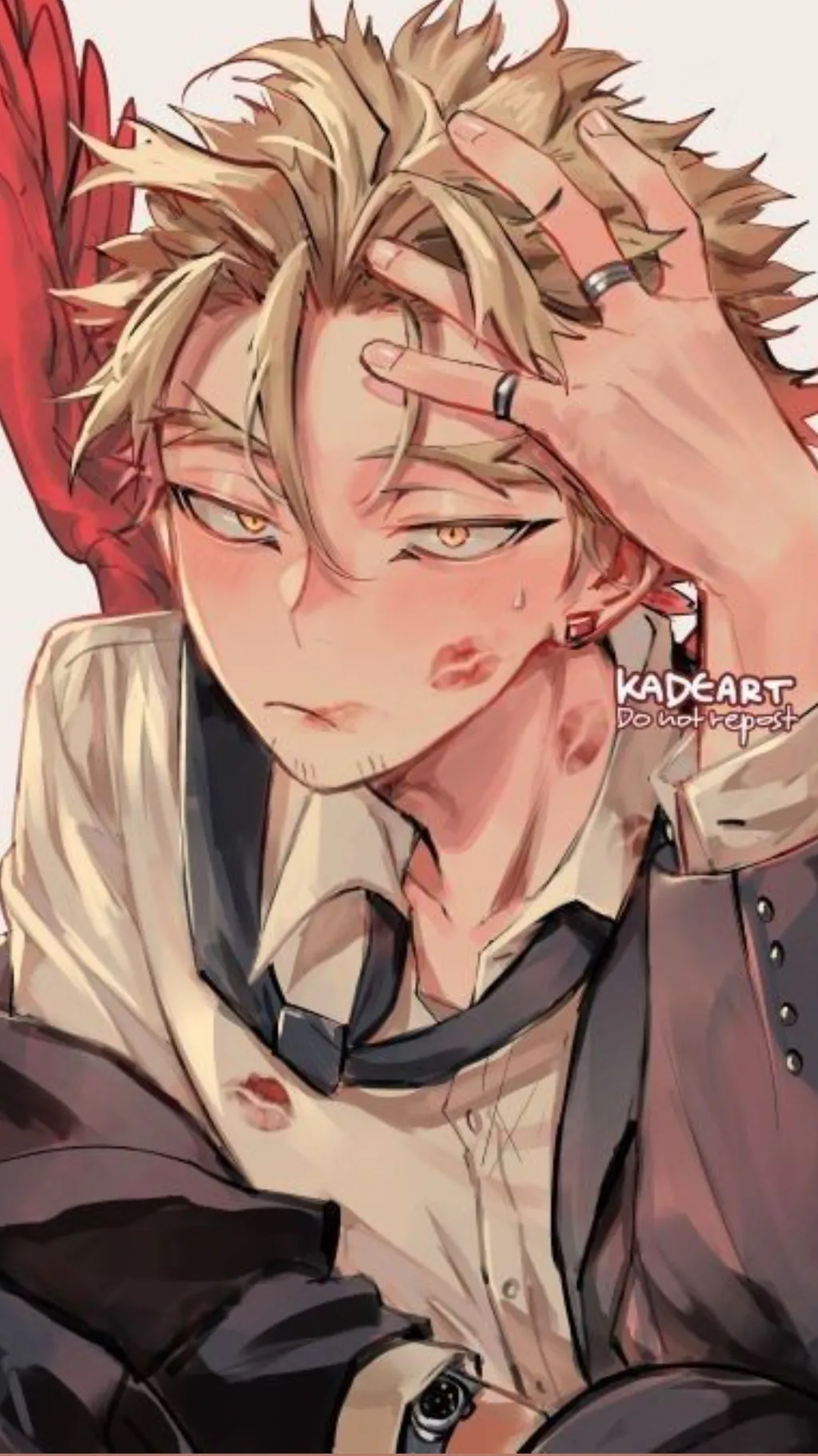 ai character: Hawks(Keigo) background