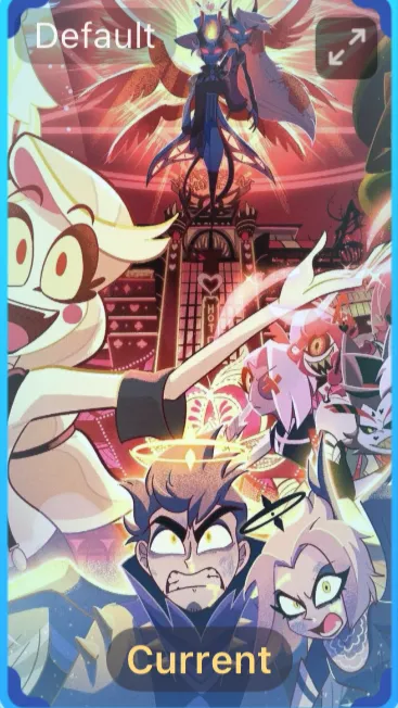 ai character: CharlieHazbinHotel background