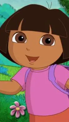 ai character: Eri watches￼ Dora background