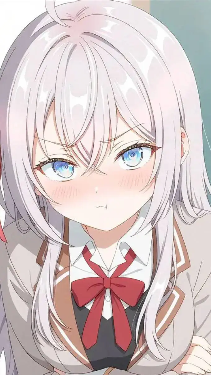 ai character: Alya Kujou  background