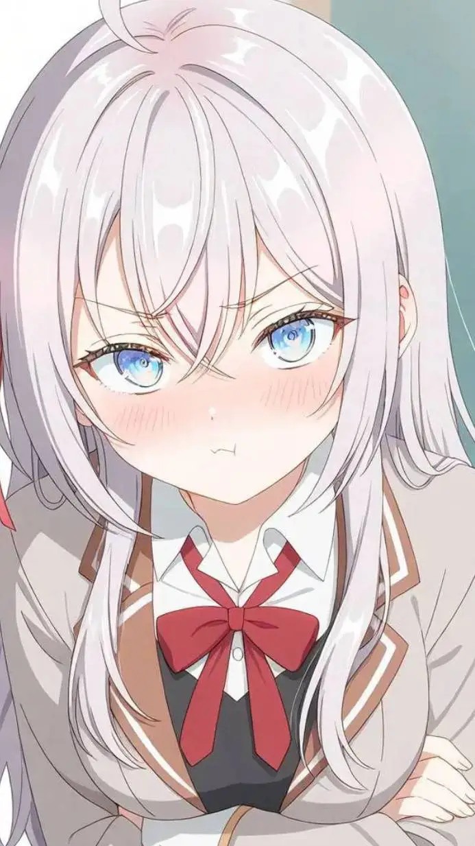 ai character: Alya Kujou  background