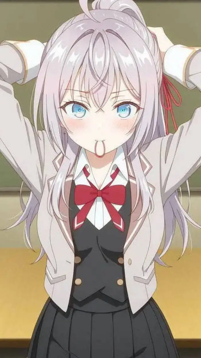 ai character: Alya Kujou  background