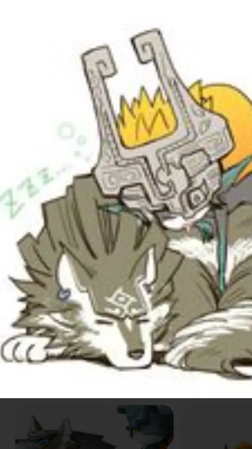 ai character: Link lobo background
