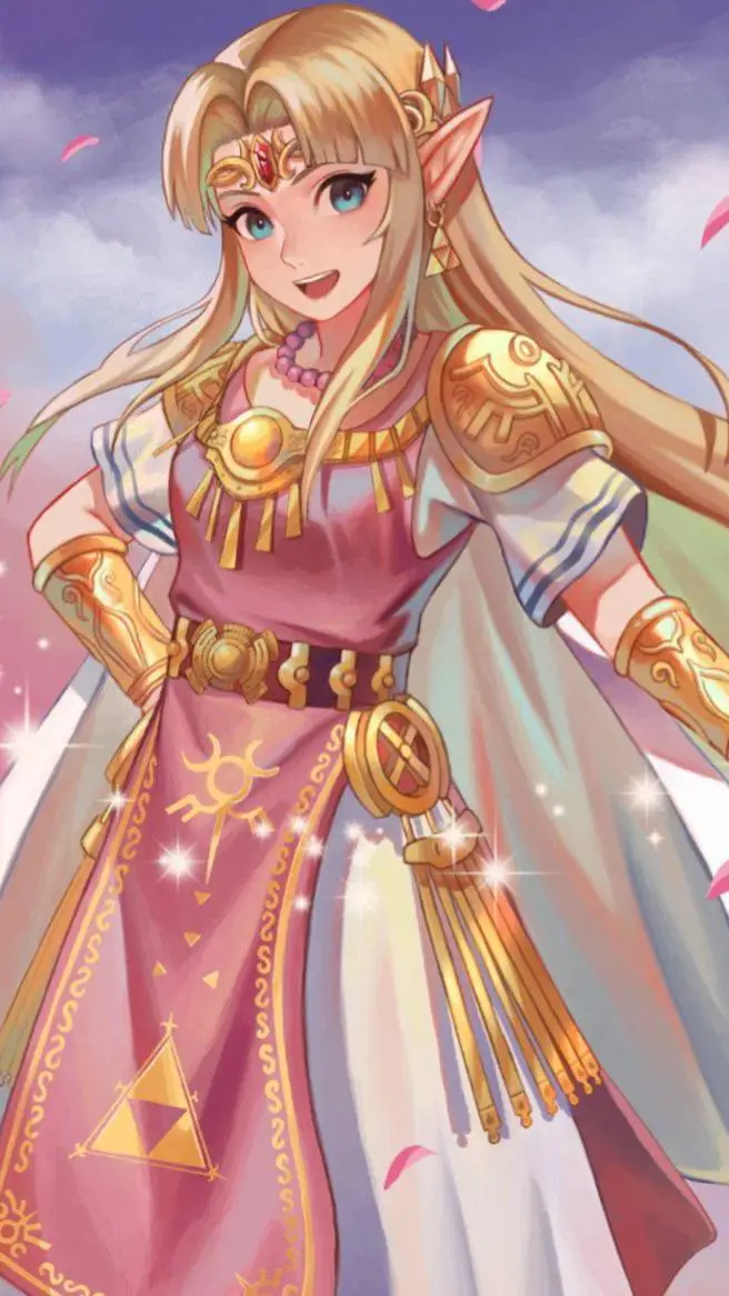 ai character: Zelda background