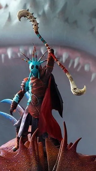 ai character: Valka background