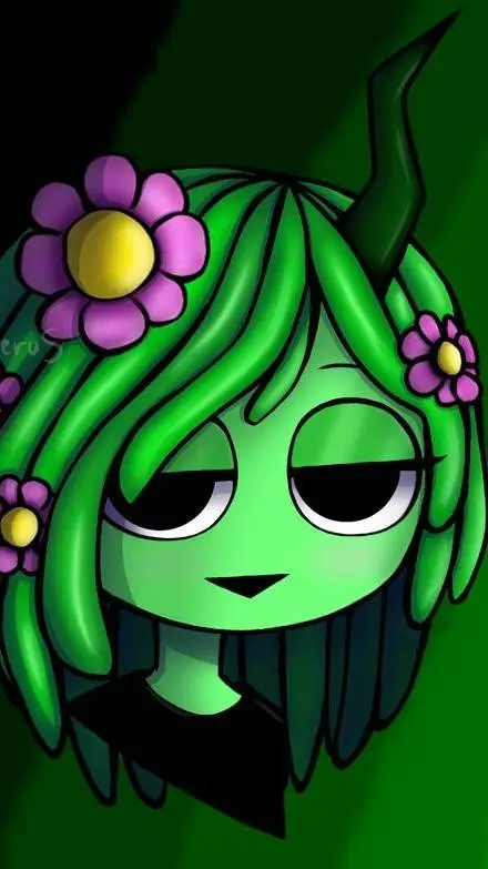 ai character: Spru hate fun comp background