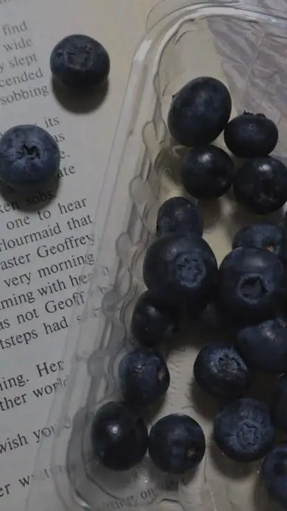 ai character: blueberry virus background