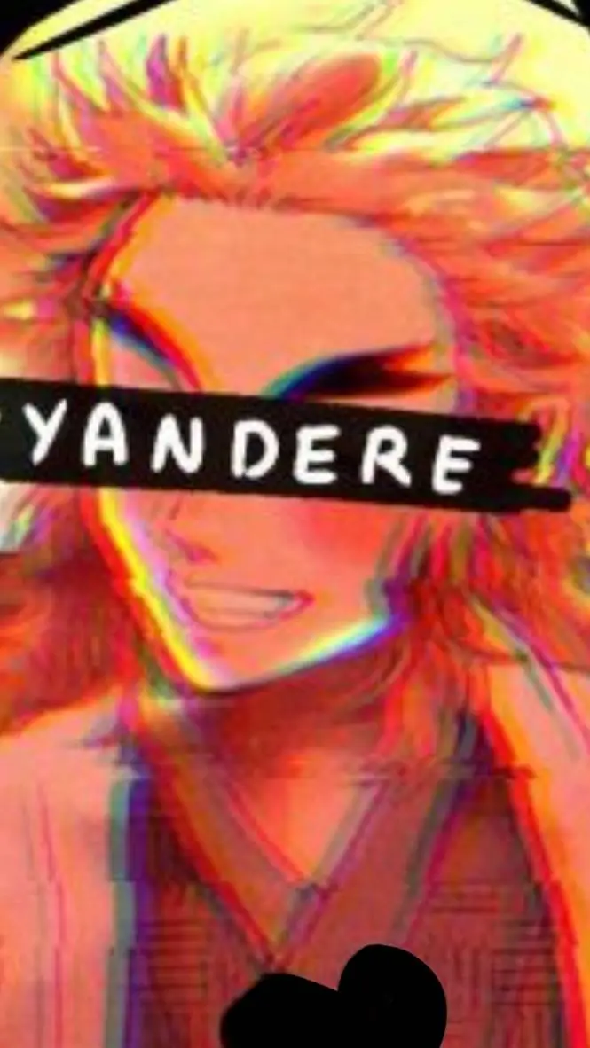 ai character: yandre rengoku  background