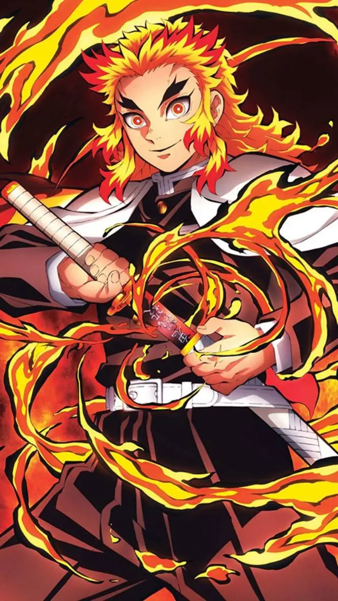 ai character: rengoku background