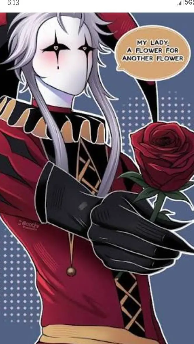 ai character: Pierrot background
