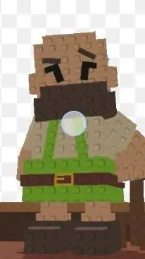 ai character: Giant background
