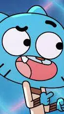 ai character: gumball  background