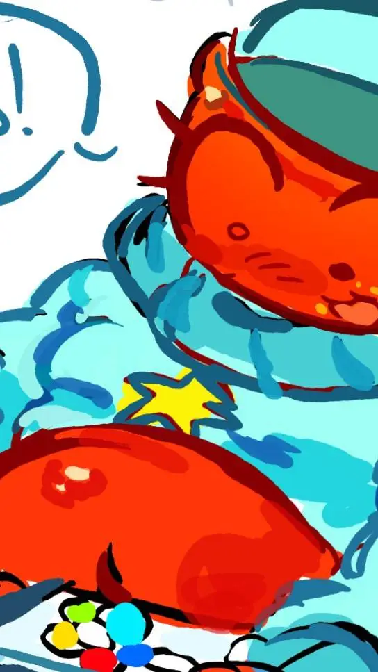 ai character: Gassy cat gigi!  background