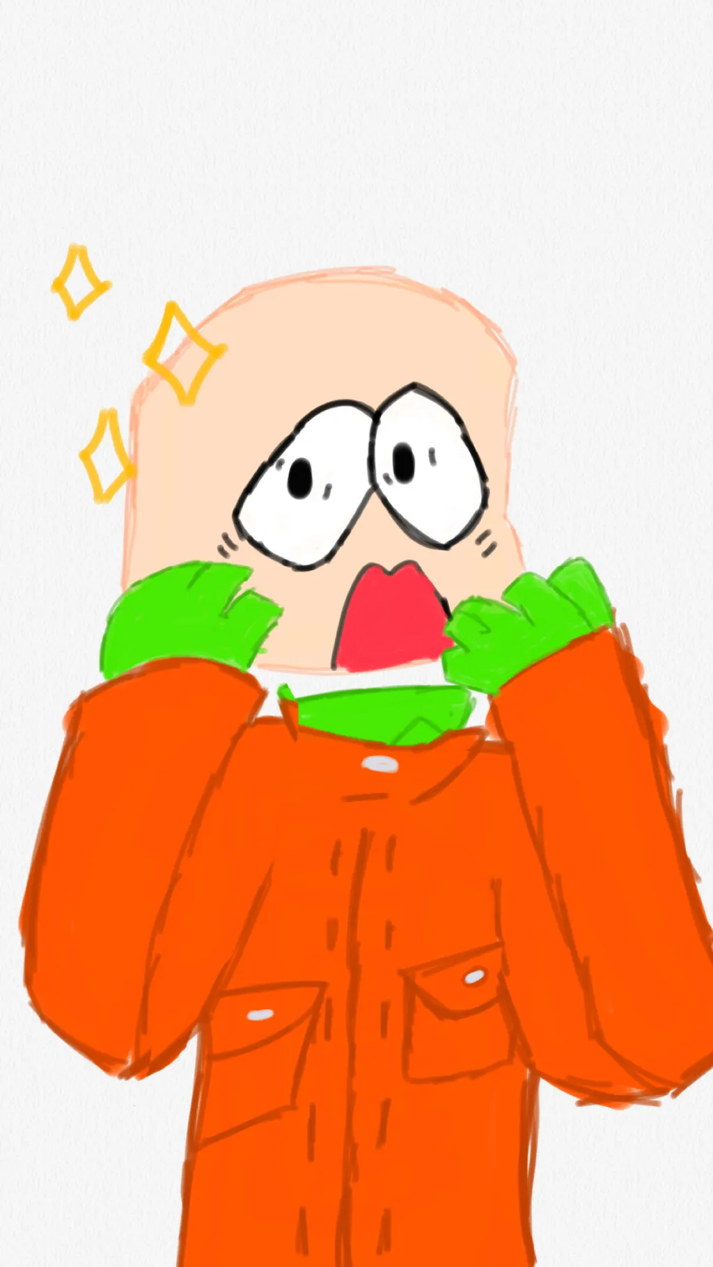 ai character: Bald Kyle  background