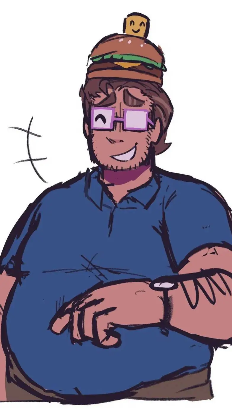 ai character: 🍔007n7🍔 background