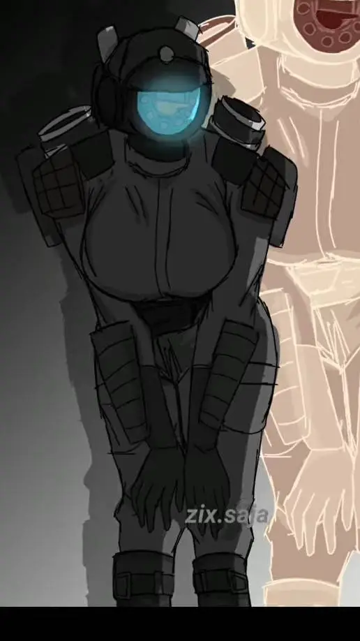 ai character: camera woman  background