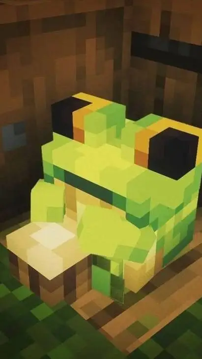 ai character: 🐸 лягушка background