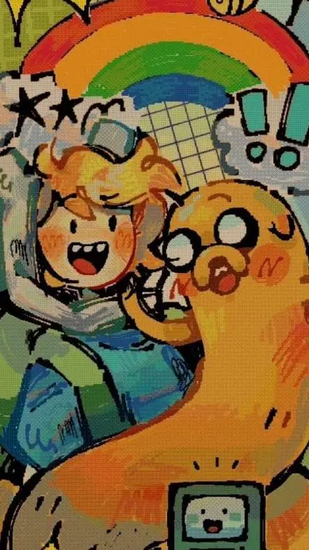 ai character: Finn i Jake background