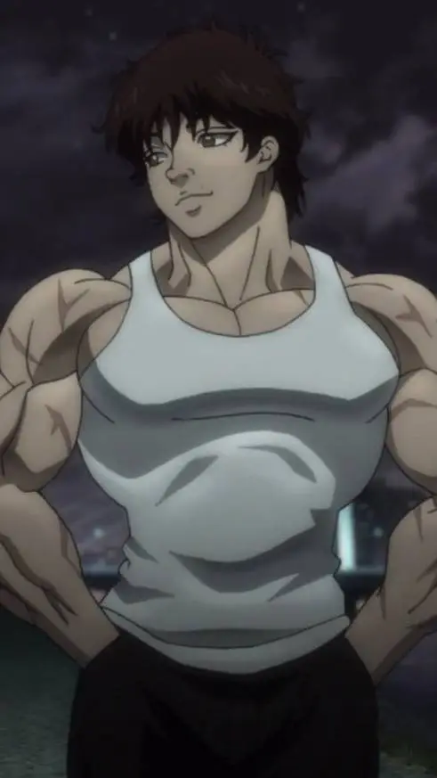 ai character: Baki Hanma background