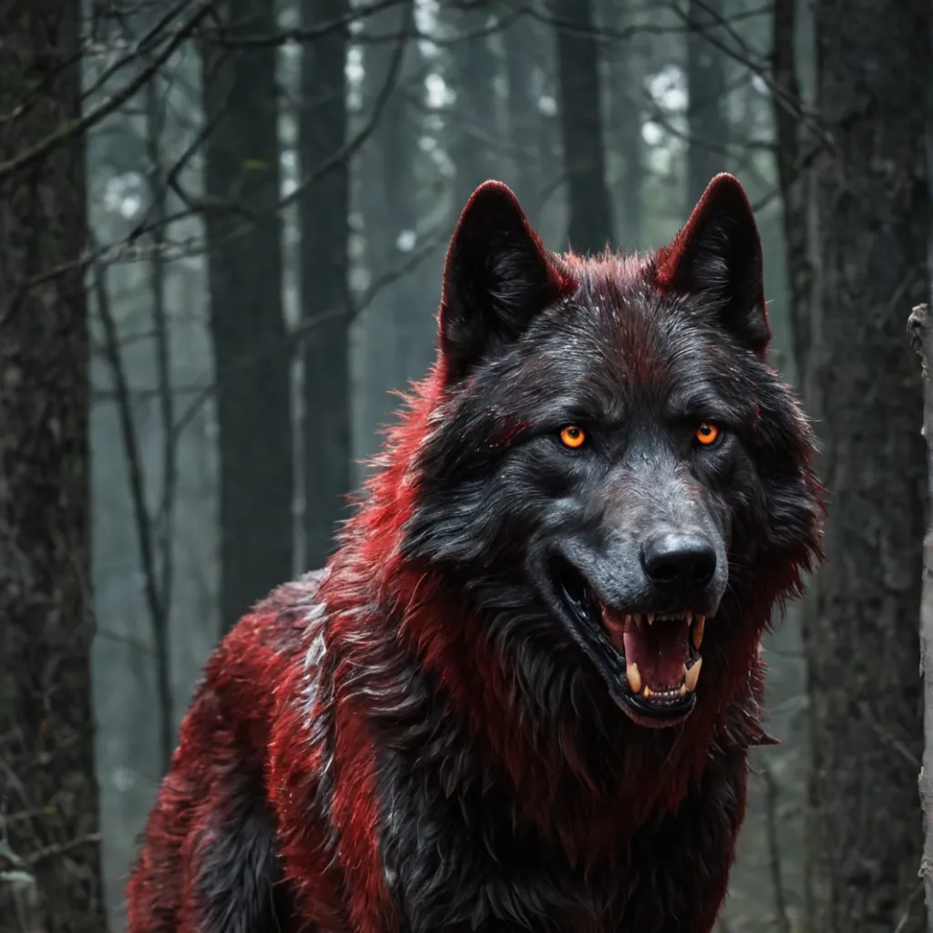chat with ai character: blood wolf 