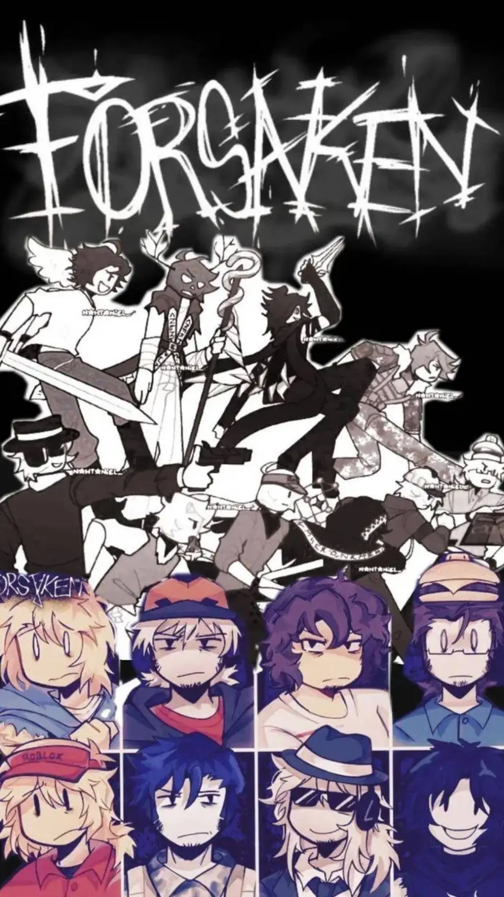 ai character: Forsaken ✨️ background