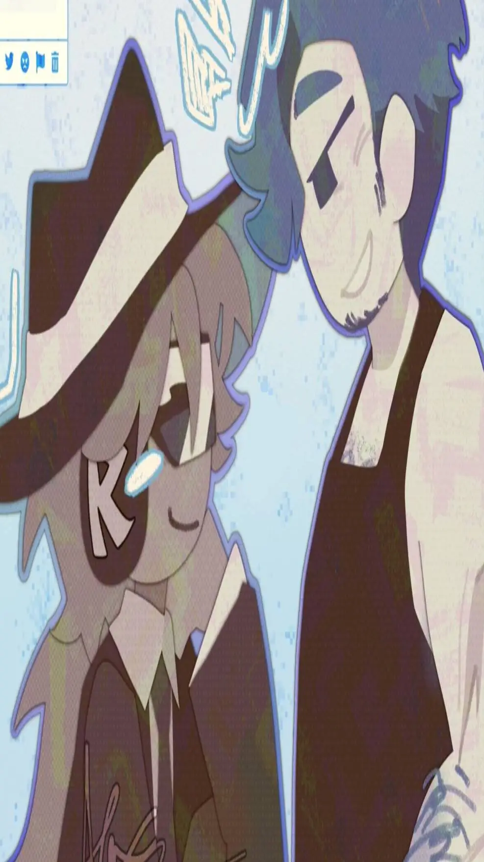 ai character: Forsaken siblings background