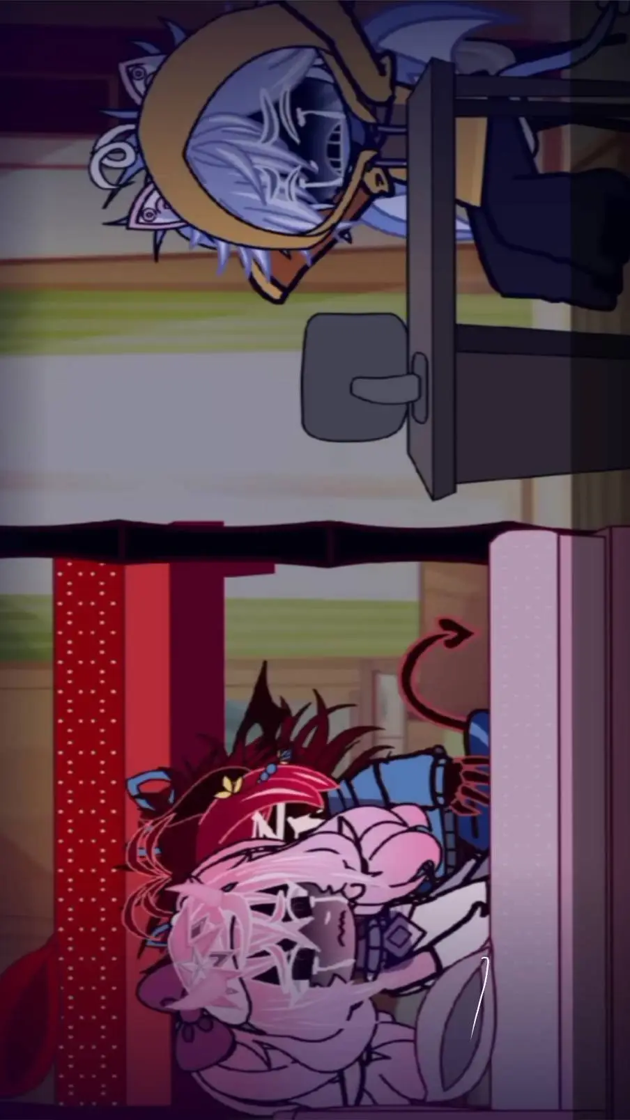 ai character: Killer night fight background