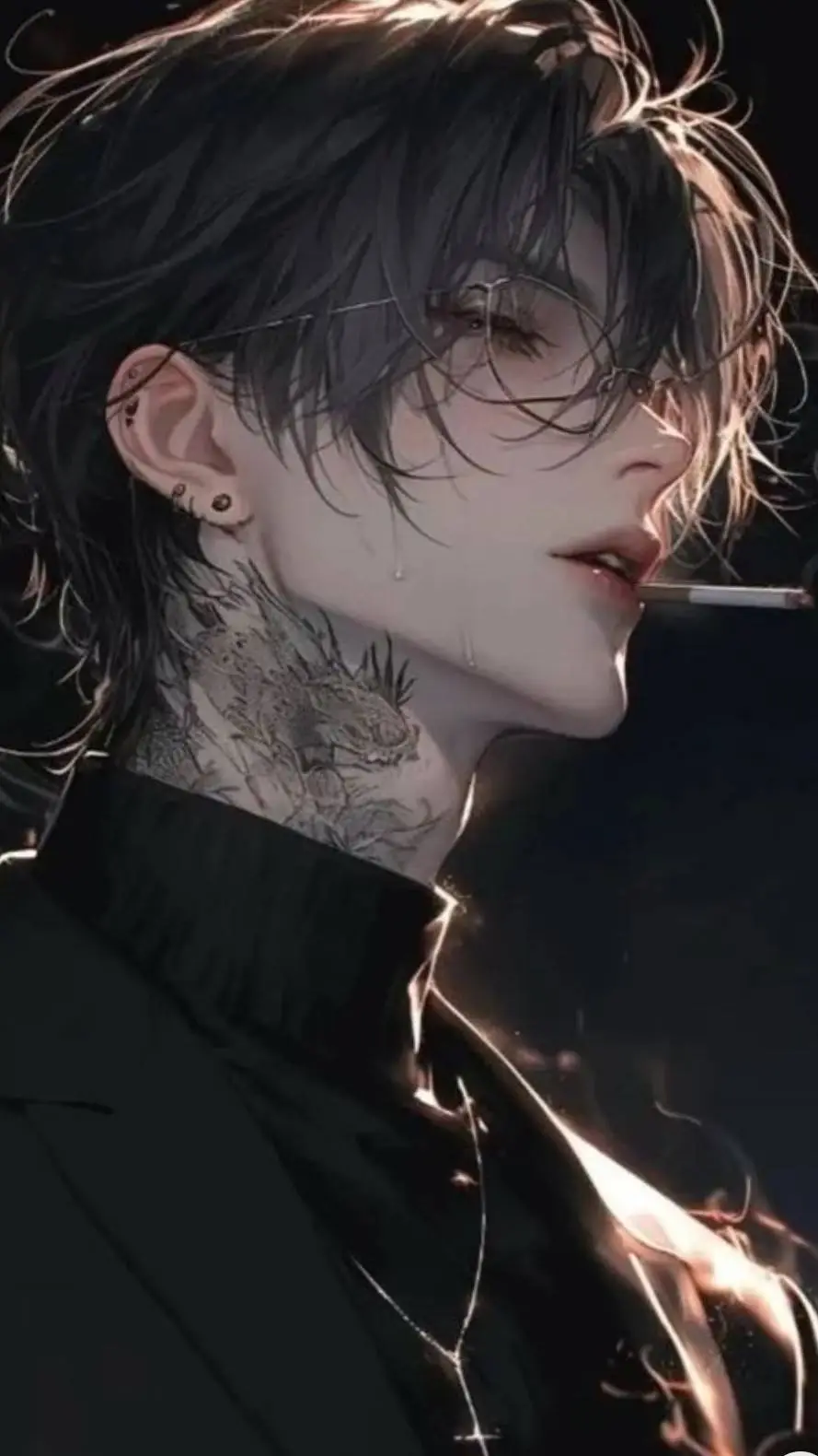ai character: ༺𝒩𝑜𝒶𝒽༻ background