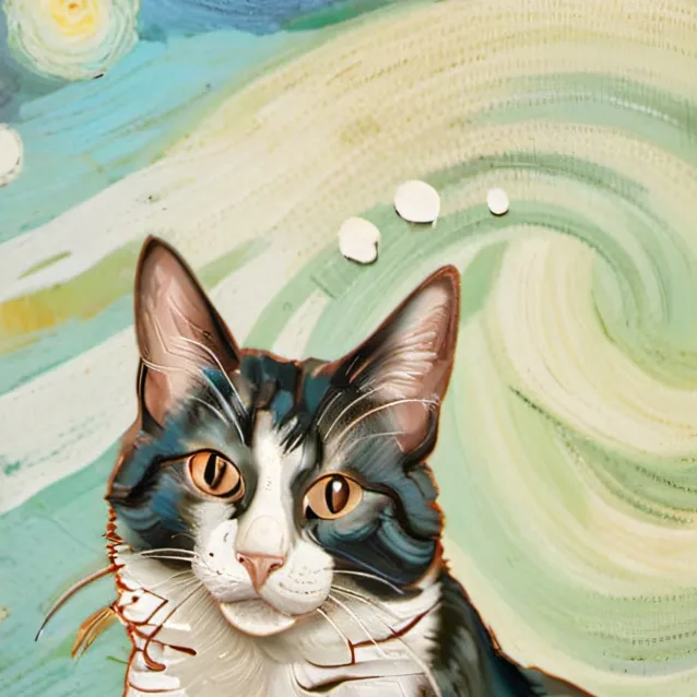 chat with ai character: hungry cat